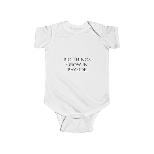 Bayside Baby Romper - Newborn Bodysuit - Infant Romper - Infant Bodysuit - Baby Shower - Big Things Grow in Bayside - Infant Onesie®