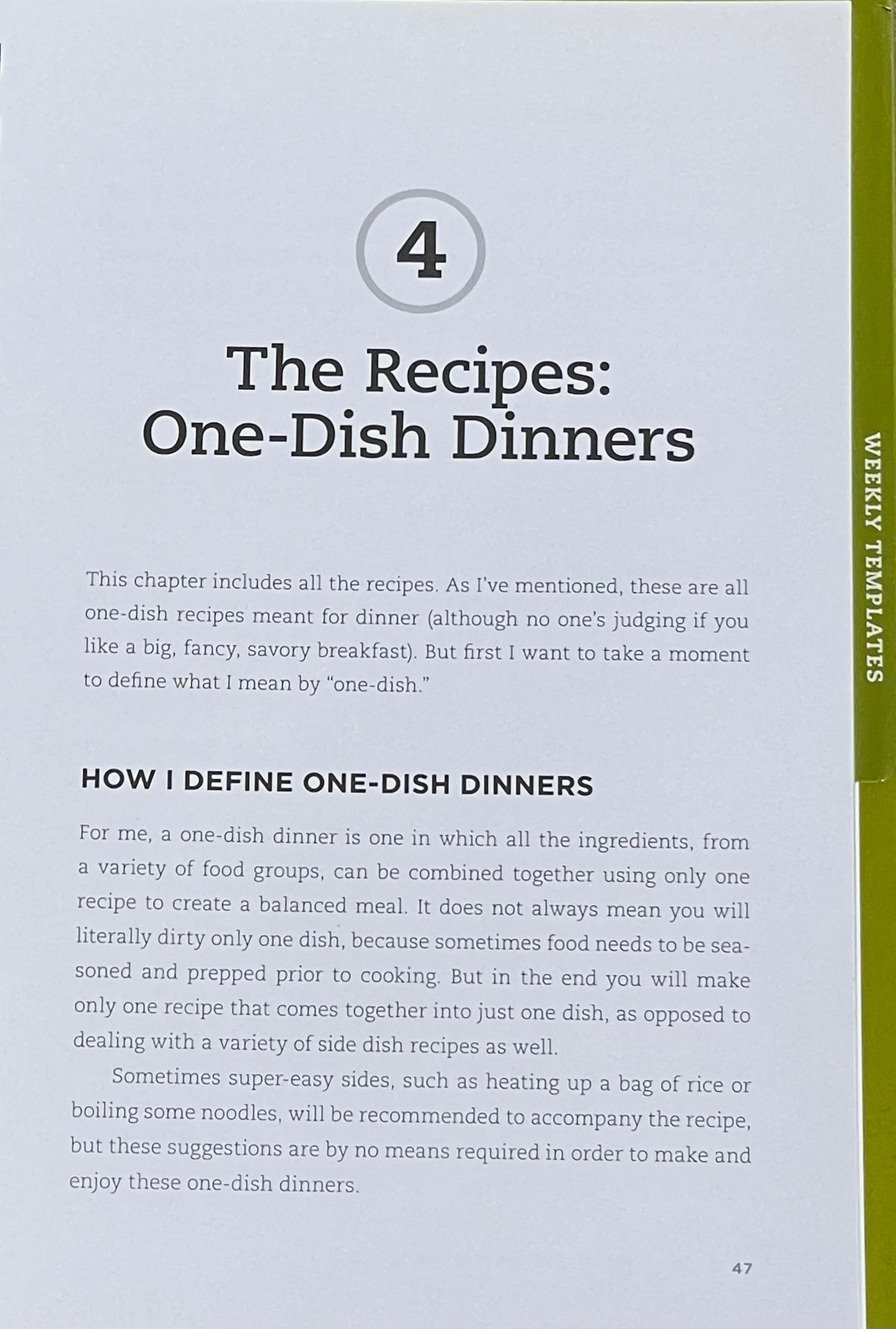 100 days of Real Food Meal Planner Lisa Leake One Dish Recipes