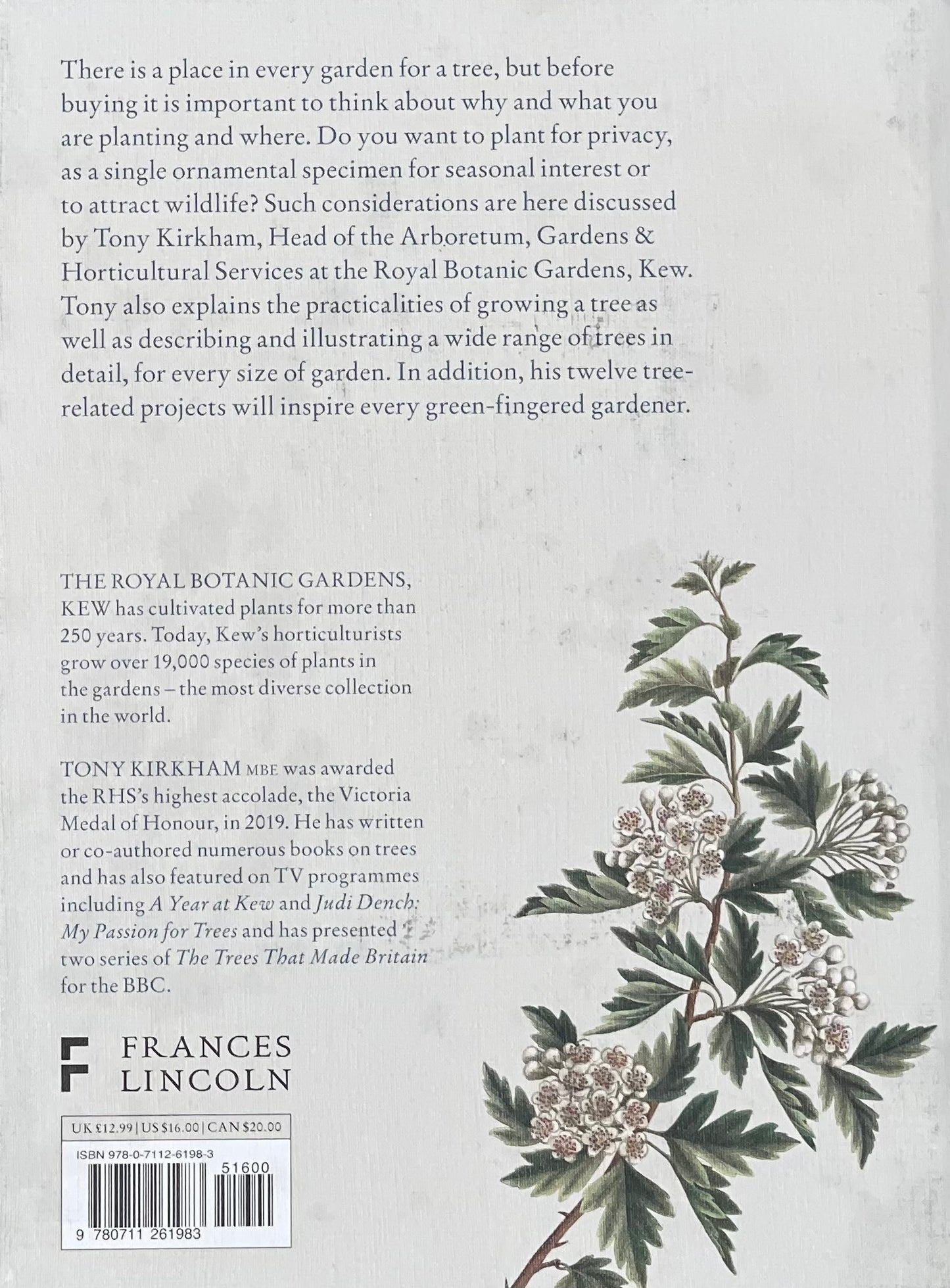 The Kew Gardener's Guide to Growing Trees: The Art and Science to grow with confidence (Volume 9) Hardcover