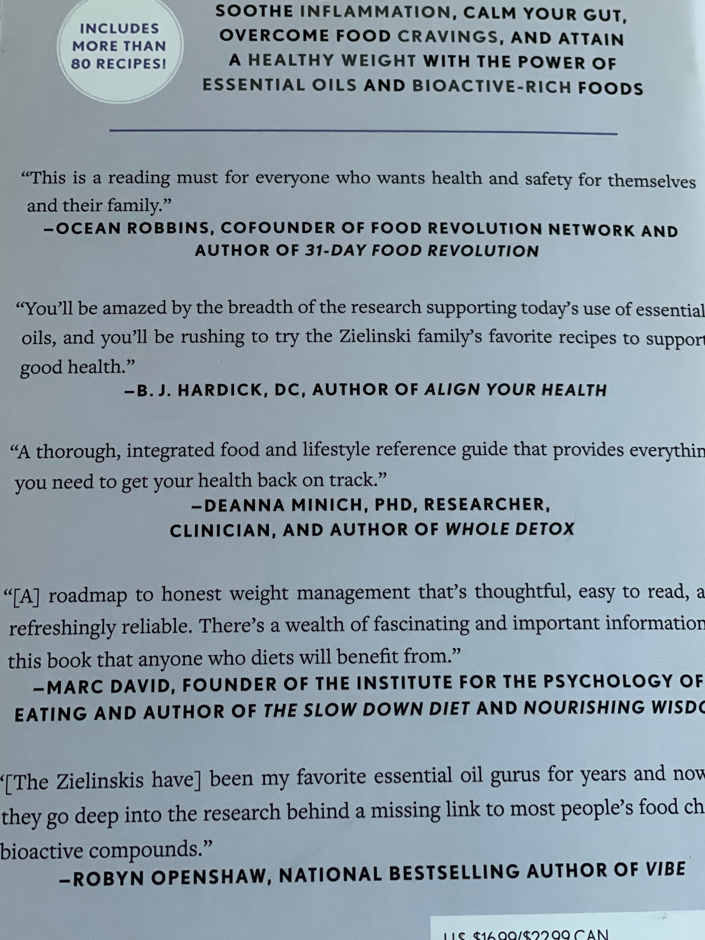 The Essential Oils Diet: Lose Weight and Transform Your Health with the Power of Essential Oils and Bioactive Foods - Aromatherapy Weight Loss Books - Recipe Book