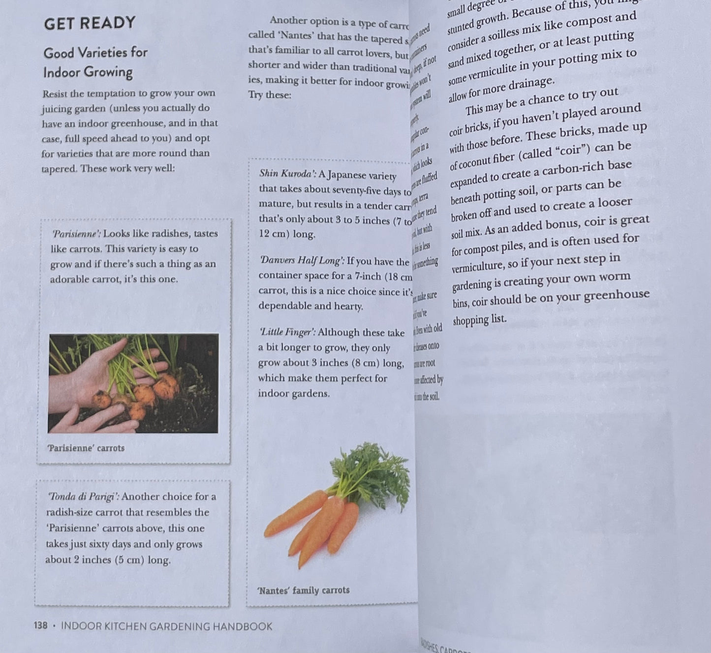 Herb Vegetable House Plant Indoor Kitchen Gardening Handbook - Projects and Inspiration to Grow Food Year Round - Carrot Gardening