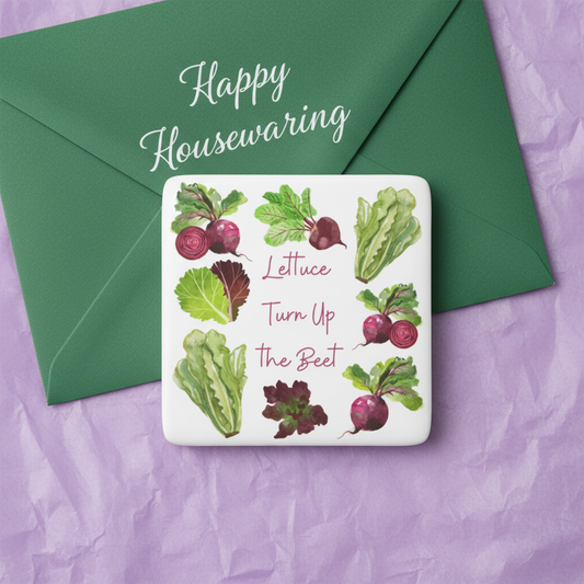 Vegetable Joke Gift Idea Funny Magnet Lettuce Lover Beet Joke Radish Veggie Present Garden Salad Lover Home Decor Fridge Magnet Housewarming