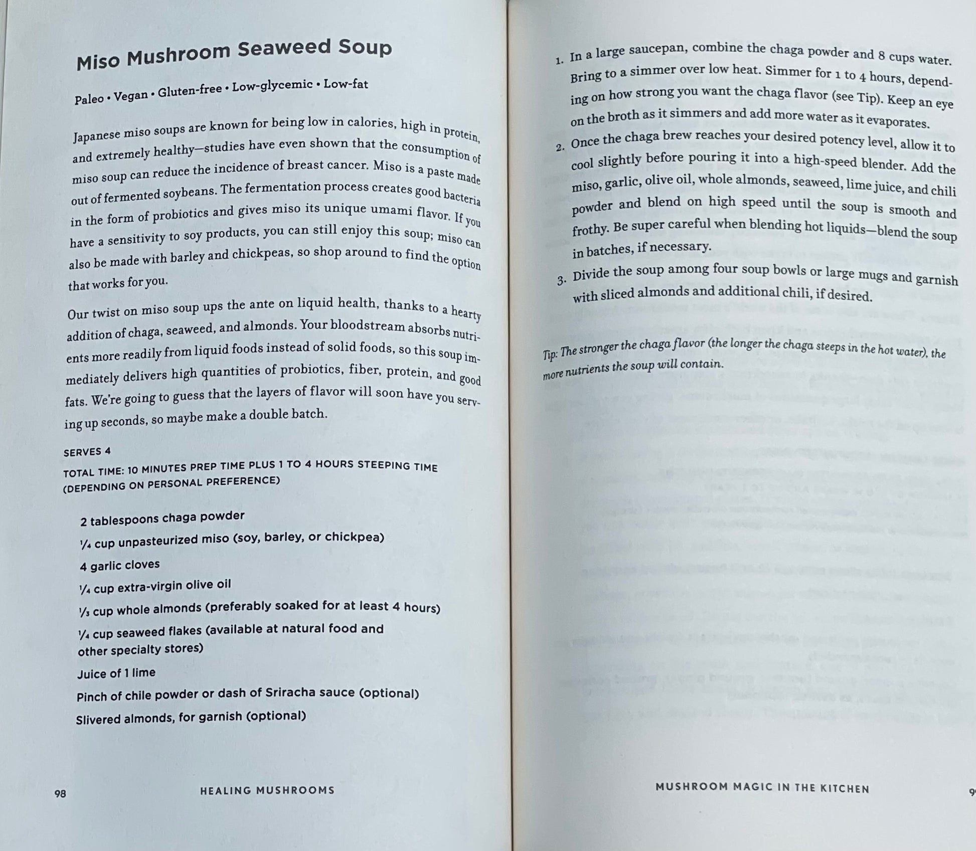 Adaptogenic Healing Mushrooms: A Practical and Culinary Guide to Using Mushrooms for Whole Body Health by Tero Isokauppila - Chaga Cordyceps Reishi