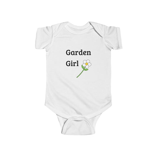 Garden Girl Infant Bodysuit Newborn Toddler Funny Baby Onesie®, Baby Garden Clothing, Baby Shower Gift, Garden Bodysuit, Cute Baby Clothes