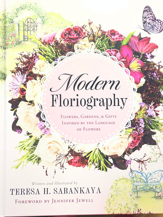 Modern Floriography Book of Flowers Garden Gift Language of Flowers Birthday Present Idea for Flower Lover Flower Design Floral Arrangement