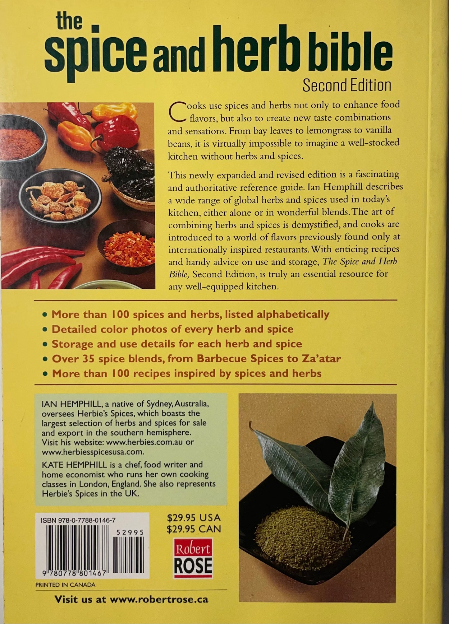 The Spice and Herb Bible - Ian Hempill