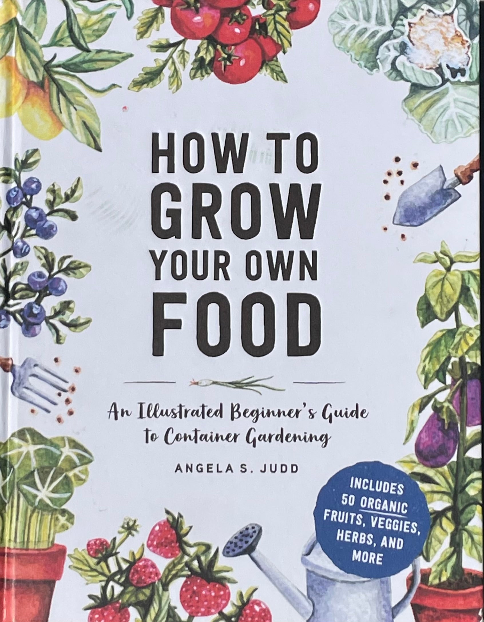 How to Grow Your Own Food: An Illustrated Beginner's Guide to Container Gardening
