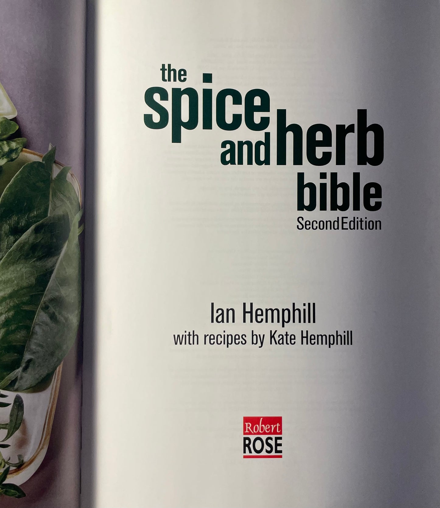 The Spice and Herb Bible - Ian Hempill