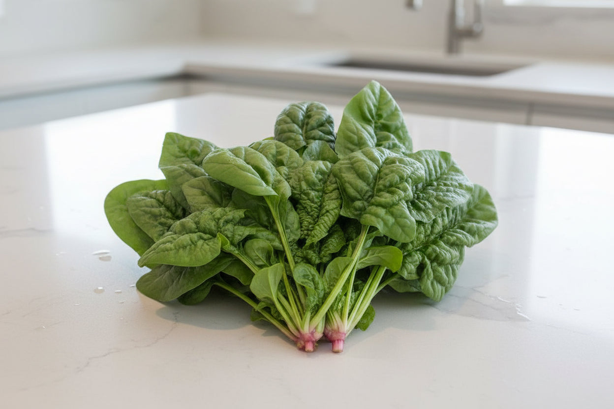 Bloomsdale Spinach Seeds Lettuce Organic Heirloom Seeds Non GMO Seeds Salad Greens Winter Spring Garden for Salad Lover Gardener Gift Idea