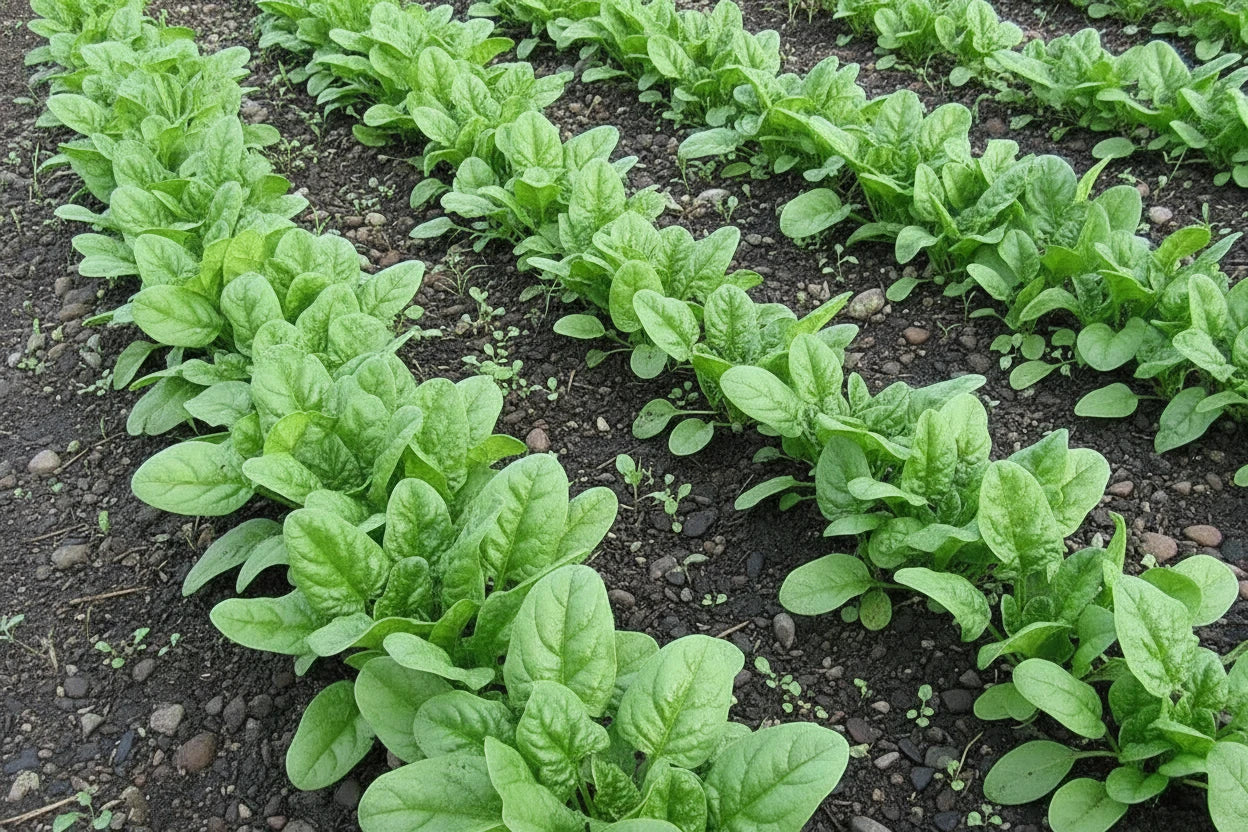 Bloomsdale Spinach Seeds Lettuce Organic Heirloom Seeds Non GMO Seeds Salad Greens Winter Spring Garden for Salad Lover Gardener Gift Idea
