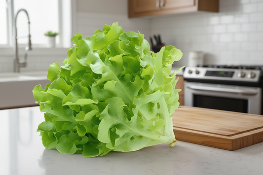 Oakleaf Green Lettuce Seeds Organic Green Lettuce Heirloom Seeds Non GMO Salad Greens Winter Spring Garden Gift Idea for Salad Lover Gardener