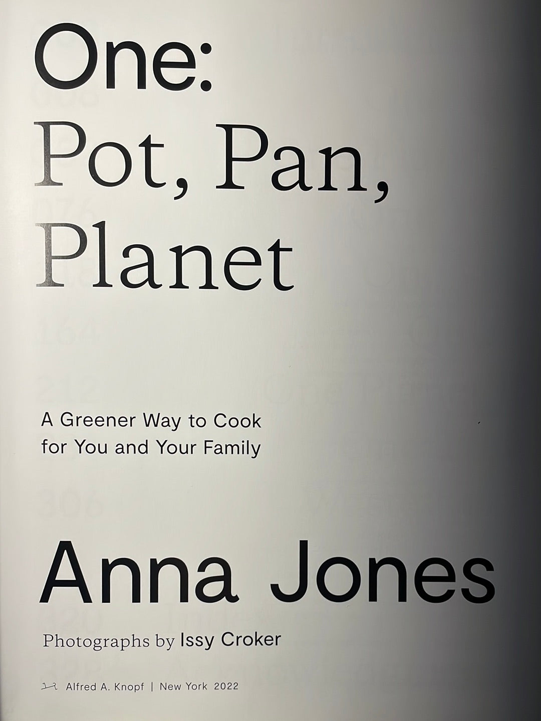 one pot plant planet Healthy Recipe Book - One Pot, Pan, Planet by Anna Jones