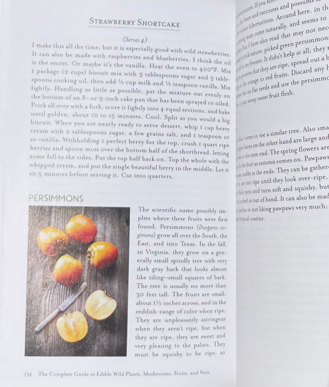 The Complete Guide to Edible Wild Plants, Mushrooms, Fruits Nuts: Finding, Identifying, Cooking - Kate Letcher Lyle Strawberry Shortcake