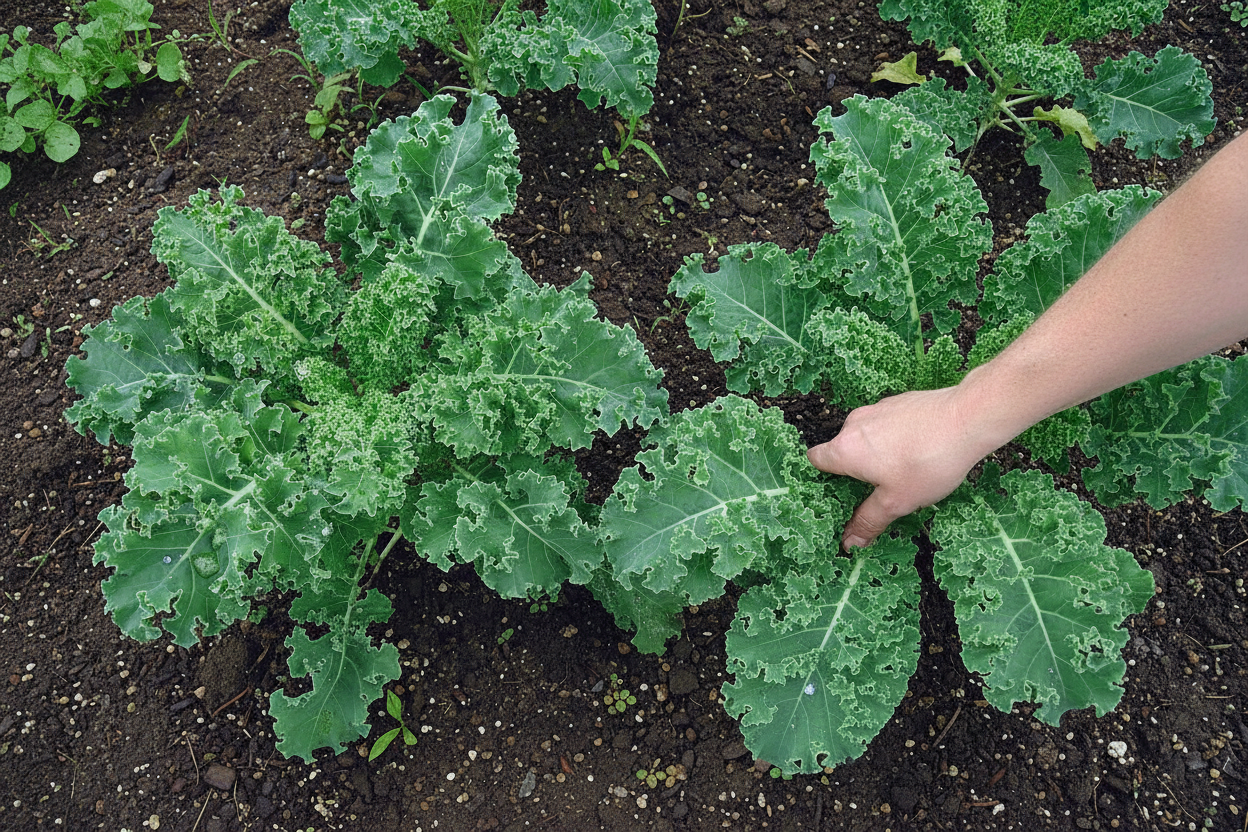 Dwarf Siberian Kale Seeds Organic Green Lettuce Heirloom Seeds Non GMO Salad Greens Winter Spring Garden Gift Idea for Salad Lover Gardener
