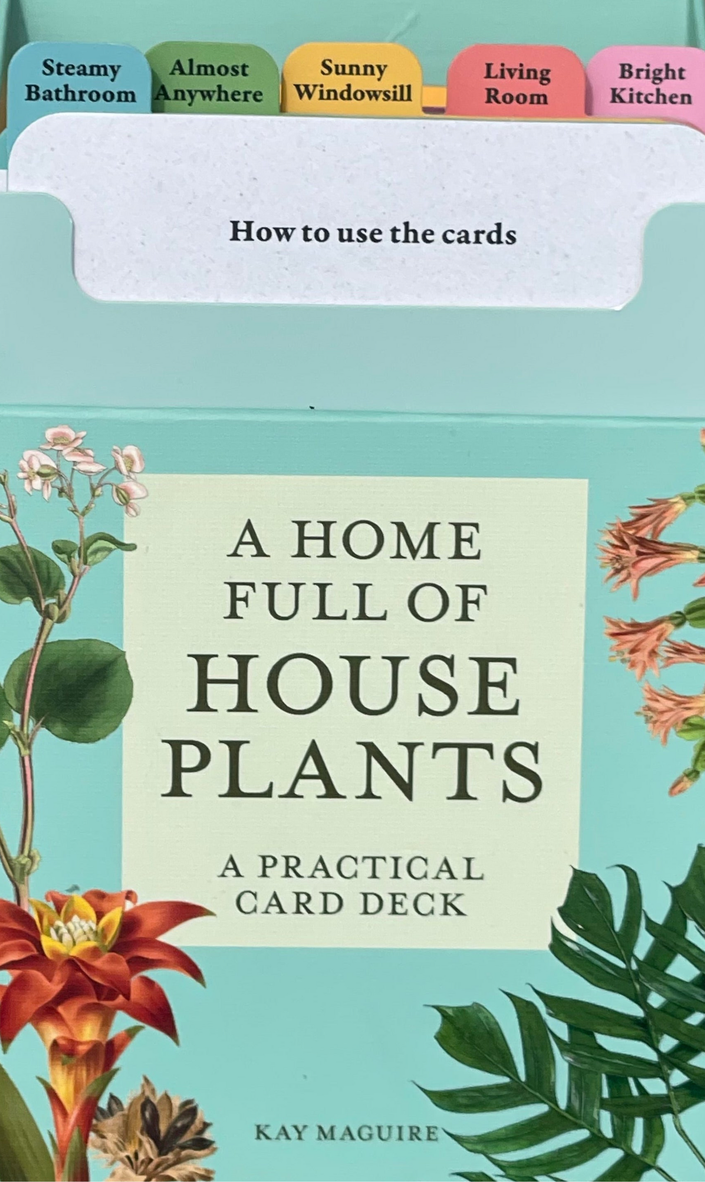 A Home Full of House Plants - A Practical Card Deck by Kay Maguire - Royal Botanic Gardens Kew
