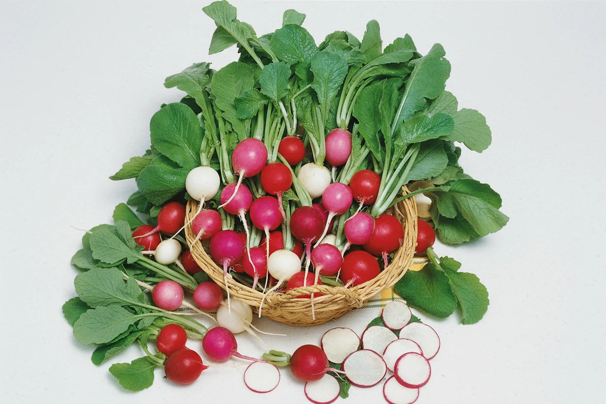 Radish Seeds Easter Egg Blend Heirloom Organic Vegetable Seeds Non GMO Organic Seeds Garden Gift Idea Spring Seeds for Gardener Veggie Lover