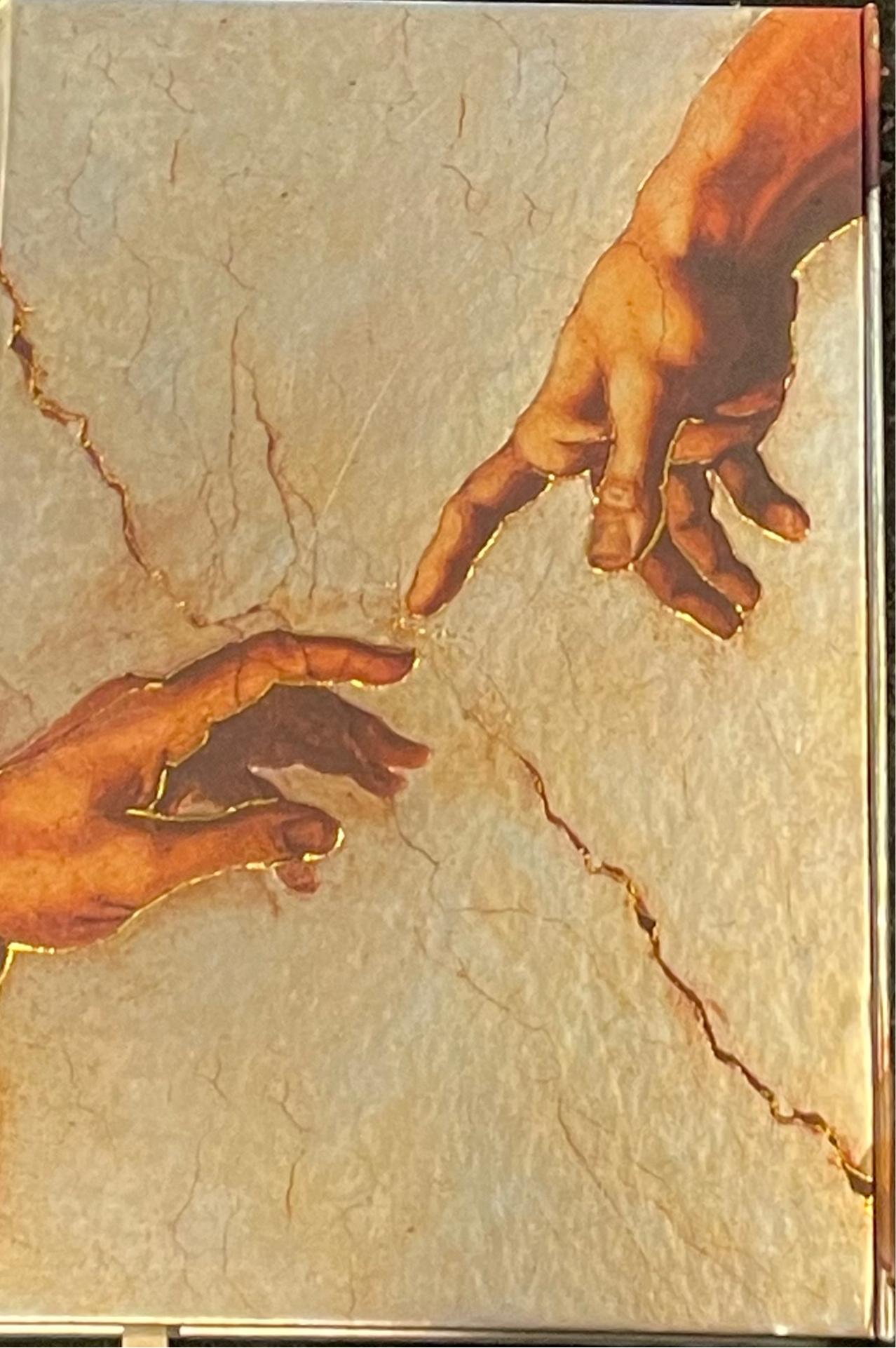 The Creation of Man - Michelangelo Notebook