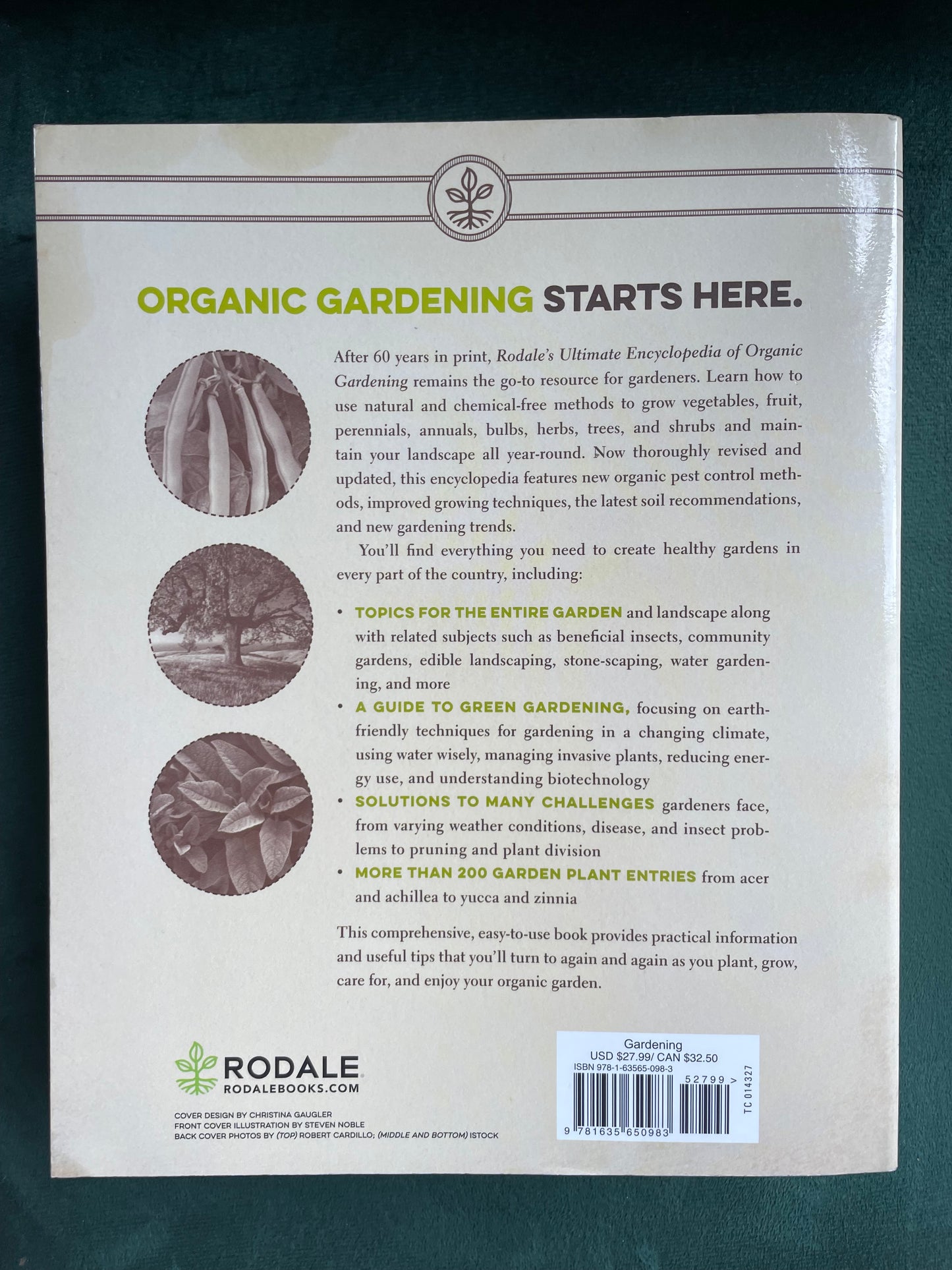 Rodale's Ultimate Encyclopedia of Organic Gardening: The Indispensable Green Resource for Every Gardener