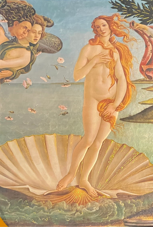 The Birth of Venus - Botticelli Notebook (Large)