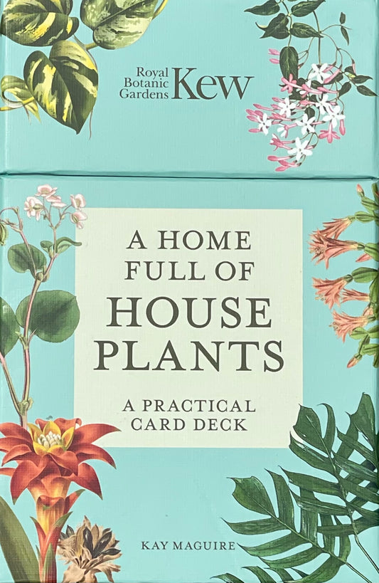 A Home Full of House Plants - A Practical Card Deck by Kay Maguire - Royal Botanic Gardens Kew