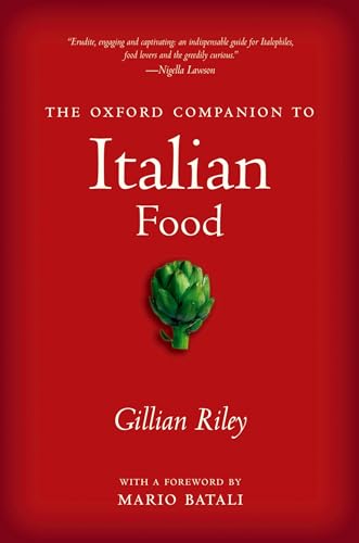 The Oxford Companion to Italian Food - Gillian Riley Hardcover